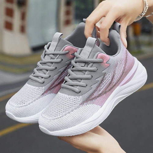 春季鞋子女百搭运动休闲鞋女鞋软底轻便跑步鞋shoes跨境女鞋