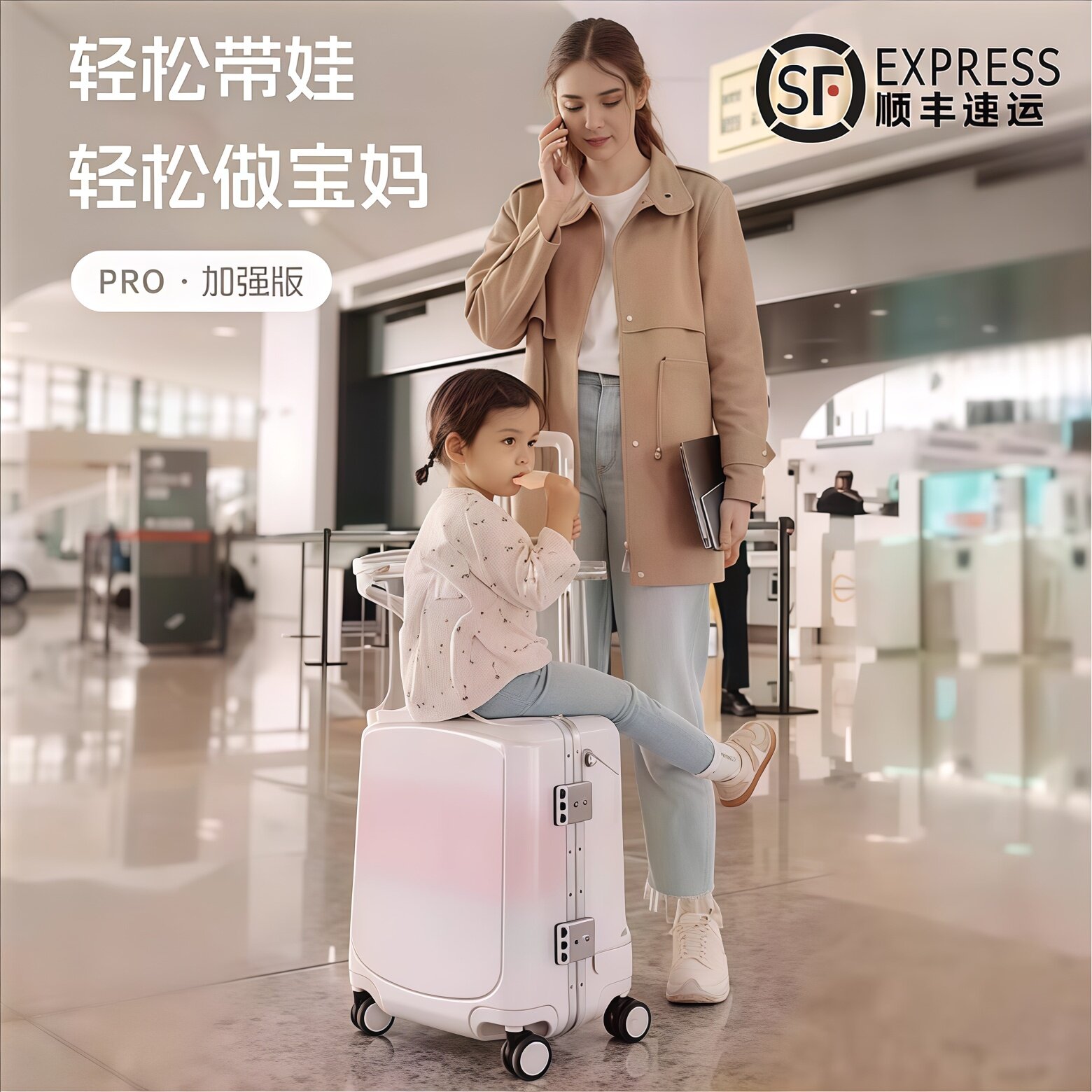 儿童可坐骑行李箱女孩小型轻便20寸登机小学生拉杆箱旅行密码皮箱