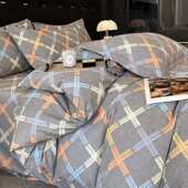 60支加厚磨毛被套单件全棉纯棉1.5米被单学生单人150x200x230被罩