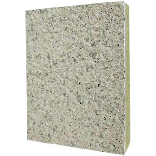 定制外墙隔热保温装饰一体板家装建材仿真石漆陶瓷保温装饰一体板