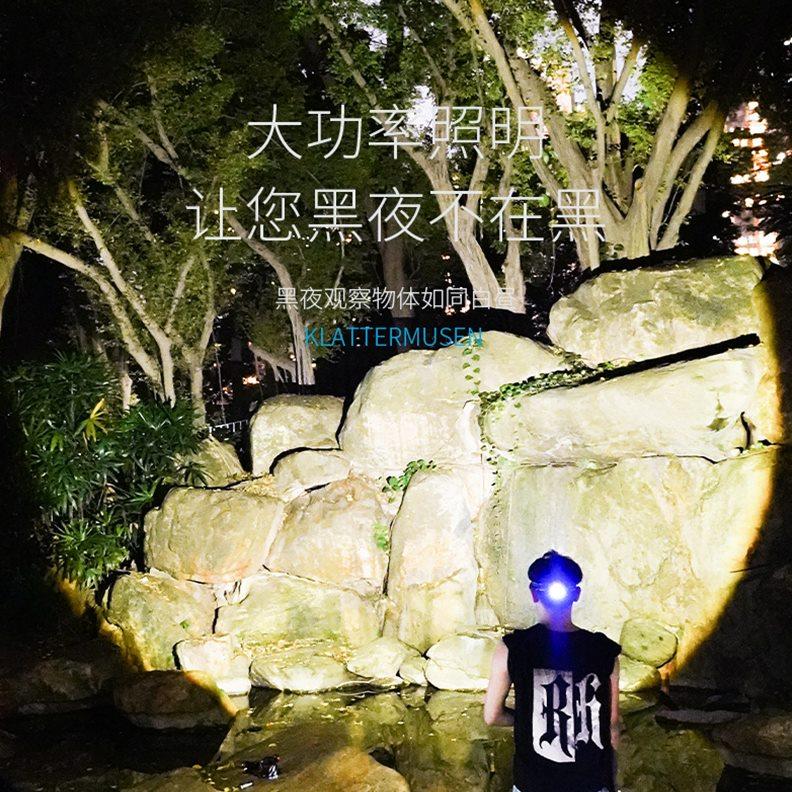 超亮头灯52000强光头戴式充电变焦户外感应远射超长续航钓鱼矿灯