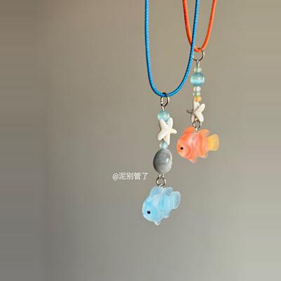 仙莉丝小丑鱼可爱项链个性ins风