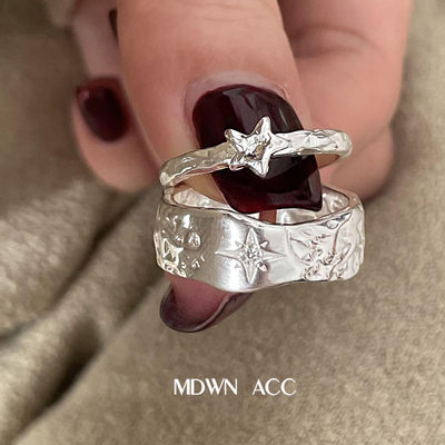 仙莉丝天籁星河小星星戒指ins风