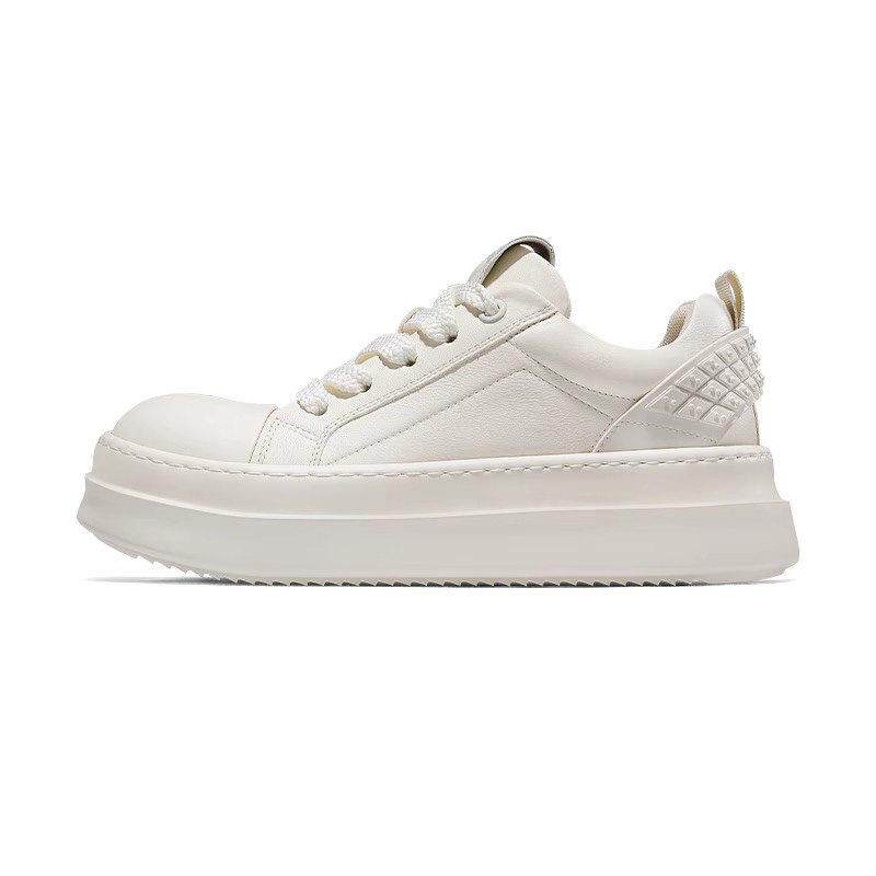 VAN WALLY轻奢大胖丁男鞋秋冬新款百搭休闲鞋增高厚底板鞋