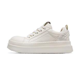 增高厚底板鞋 VAN 百搭休闲鞋 秋冬新款 WALLY轻奢大胖丁男鞋