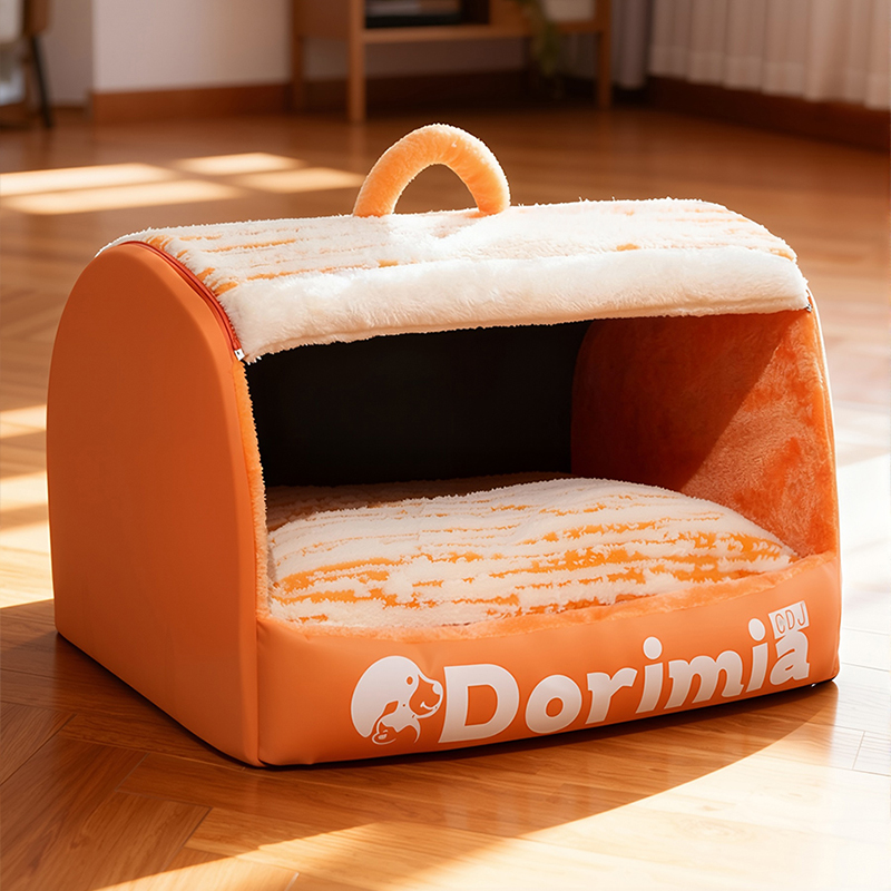 狗窝冬季保暖帐篷窝半封闭狗屋