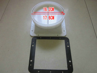 德意抽油烟配件出风座止逆阀止回阀15 16防止回风串味烟管底座