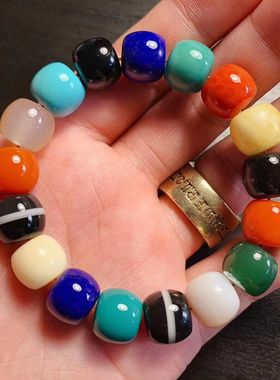 私人老型桶珠多宝手串