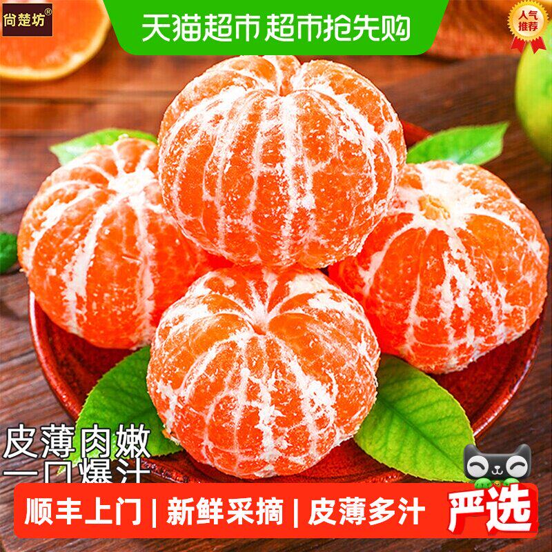 浙江台州涌泉蜜桔无籽蜜橘薄皮香甜多汁孕妇水果新鲜桔子柑橘