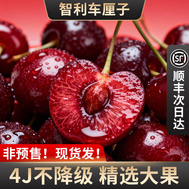 智利进口车厘子新鲜包邮5