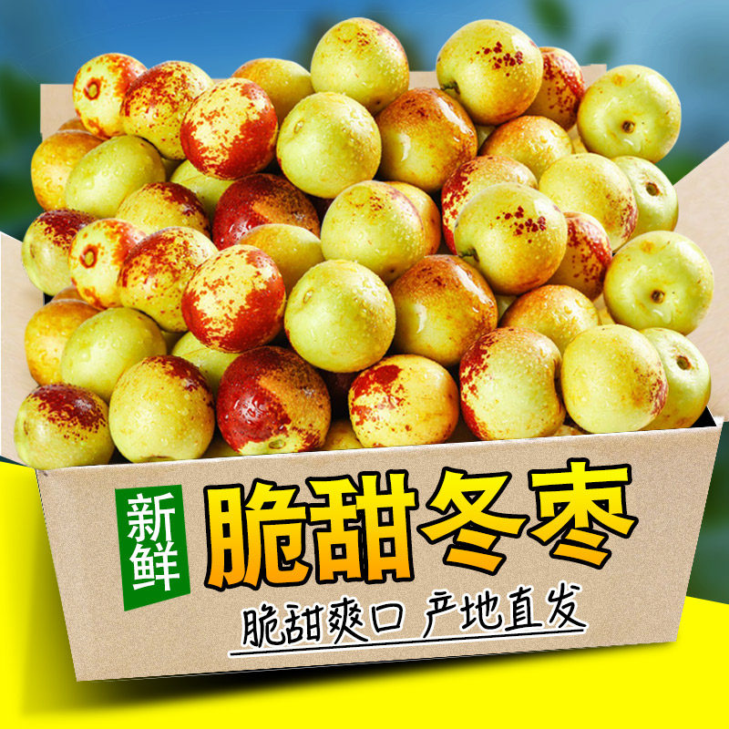 2026现摘头茬冬枣新鲜水
