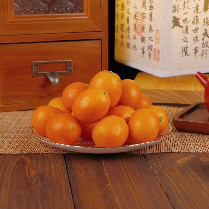 新鹭高山高树遂川金桔4斤装新鲜水果整箱拒绝膨大剂