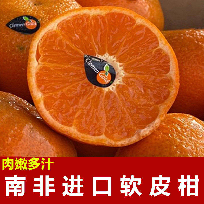 南非进口软皮柑3斤新鲜水