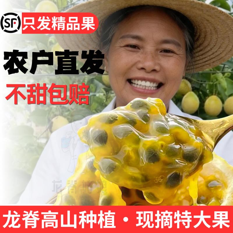 广西百香果黄金钦蜜9号5