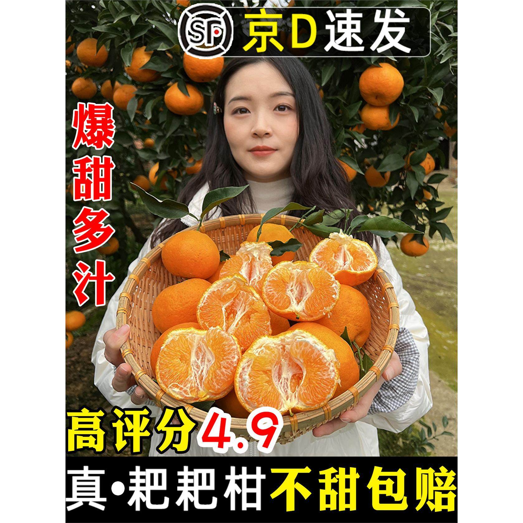 正宗四川春见耙耙柑9斤大果橘子新鲜水果粑粑柑丑桔子杷杷柑礼盒,包装,水果包装,淘宝优惠券,粉丝福利购,淘宝优惠卷