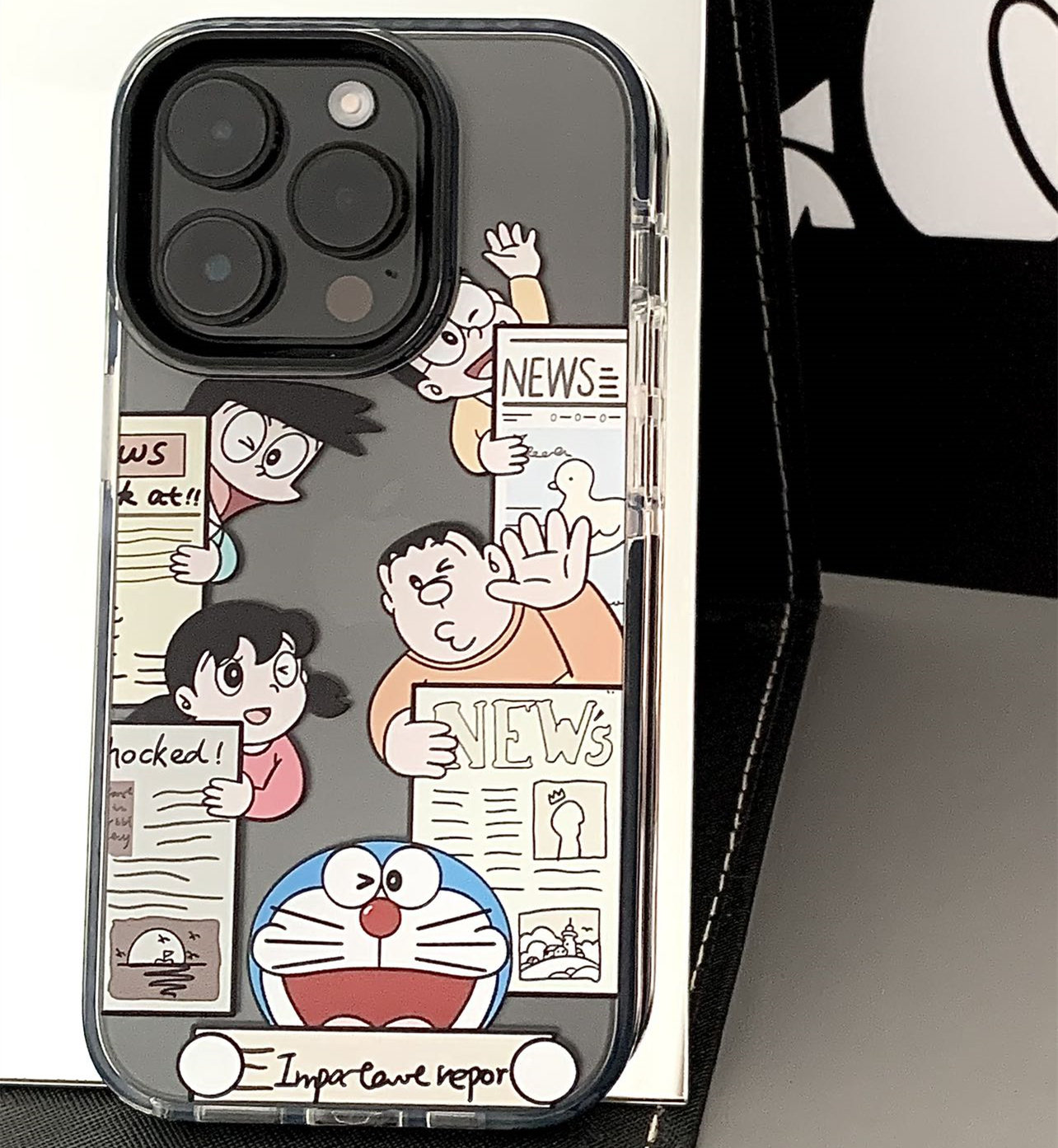 ins卡通插画多啦A梦手机壳