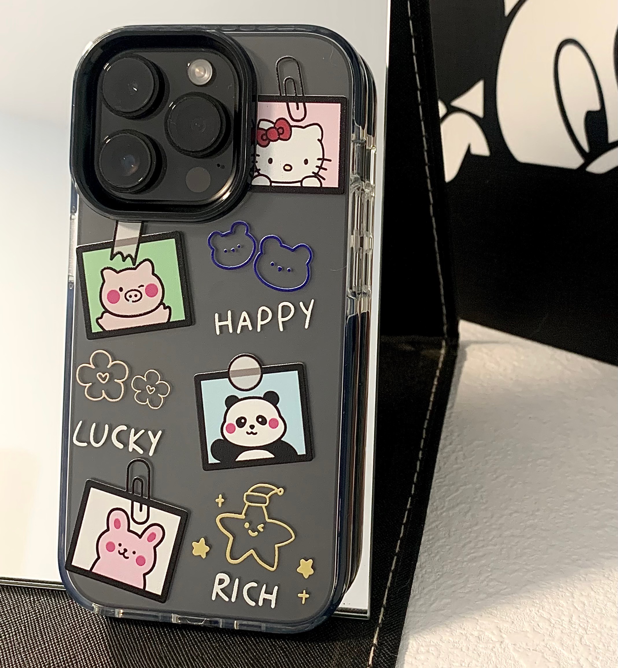 新款韩国趣味卡通15promax手机壳