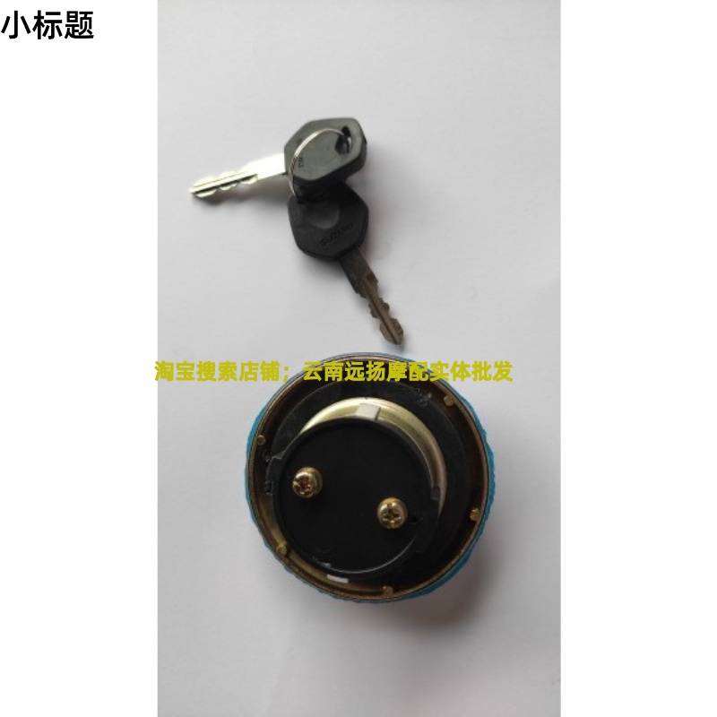 适用轻骑铃木摩托车配件QS125-5C-5A-5E-5F骏驰GT125国三油箱盖锁