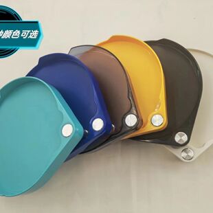 新款拉饵盘托盘单层开口食盒上盖饵盘配件垂钓渔具钓鱼装备饵料盒