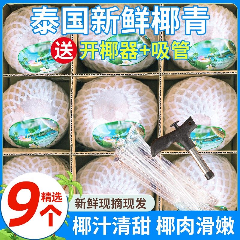 泰国进口椰青新鲜椰汁