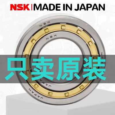 NSK日本进口圆柱滚子轴承NU NJ202 203 204 205 206 207 208E EM