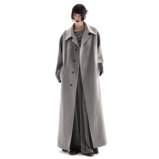 10月9号晚20点开售 牧人山海 大领子灰色大衣 collection APOZi