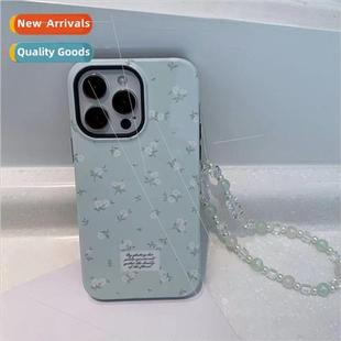 iPhone small new 14ProMax 适用 floral gentle French