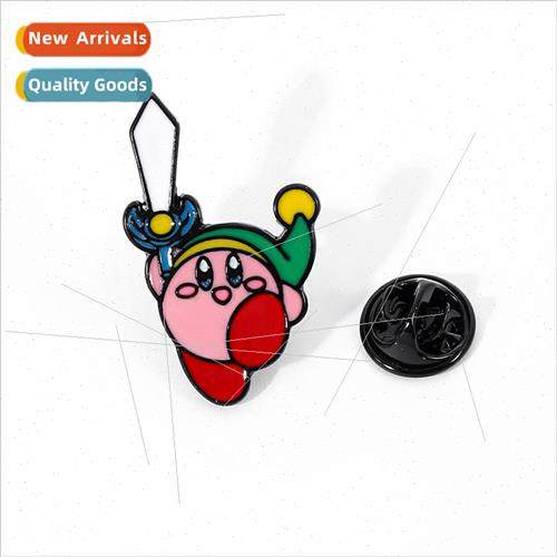 Star Cappy Metal Brooch Cartoon Anime Enamel Badge Clothes B