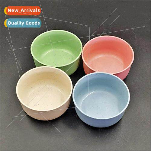 Creative wheat straw bowl simple household rice bowl student