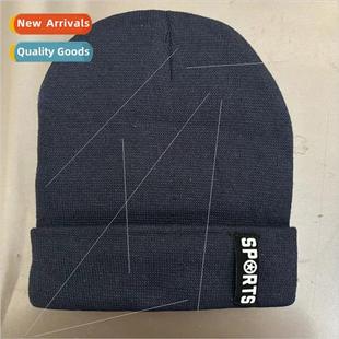 warm padded wool mens fal thickened cold cap Hat knitted