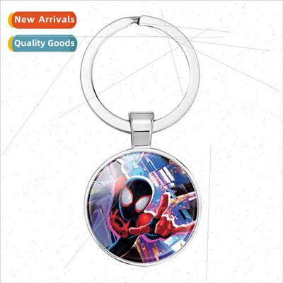 New Accessories Spider-Man Parallel Universe Keychain Miles