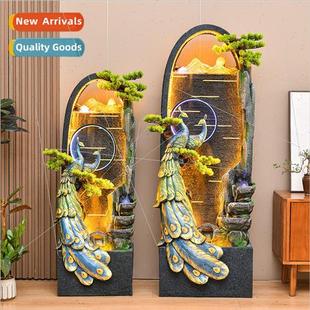 Chinese running water ornaments rockery garden fountain land