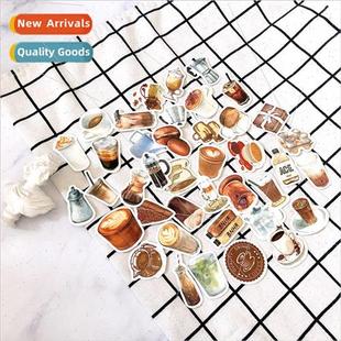 cute girl phone coffee cha cell food handbook Korea stickers