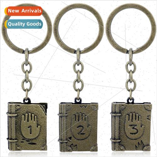 Gravity Falls Weirdtown Dipper Diary Keychain Journal 123 Bo