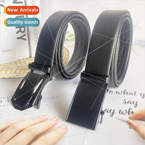 Belt Mens Lychee grain business casual belt pants belt cloth