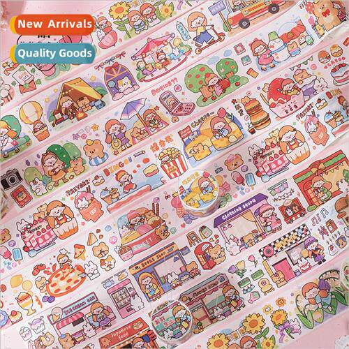 oil washi tape Seven Seven Around the World series hand-pain