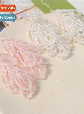 terary and artistic creative tassel beaded illusion flowers