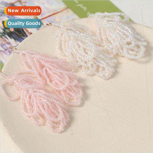 terary and artistic creative tassel beaded illusion flowers