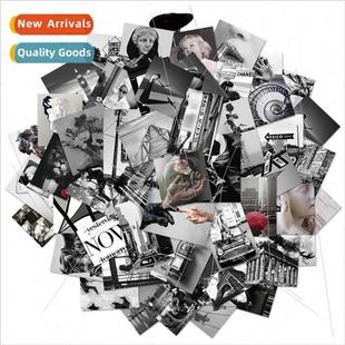 and cold pack stickers doodle white black city decay pcs