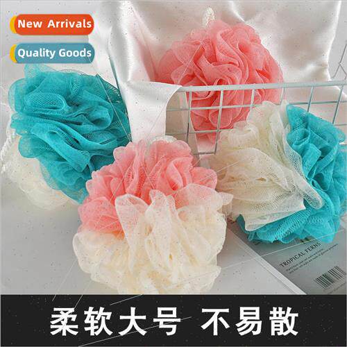 50g 30g size colorful bath scrub bath ball bath flower bath