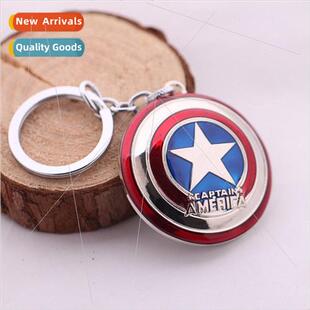 Avengers Movie Peripherals Captain America Shield Keychain P