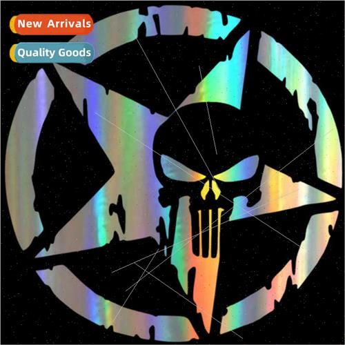 Car stickers reflective Punisher skull car stickers personal
