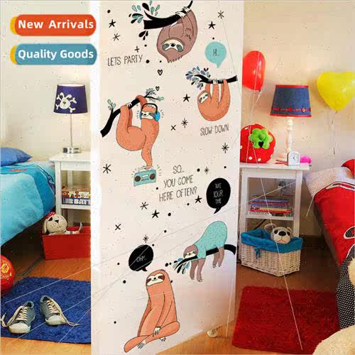 Wall stickers new otter bedroom living room removable decora