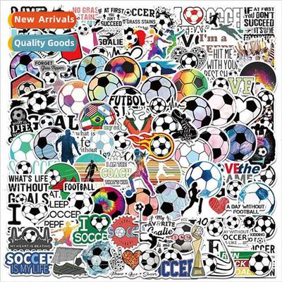 100 World Cup soccer stickers cartoon luggage stickers decor