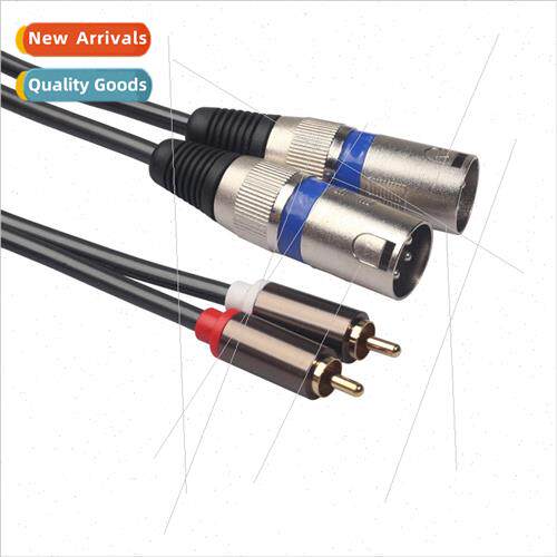 New 1 meter 5 all-copper gold-plated head unbalanced double