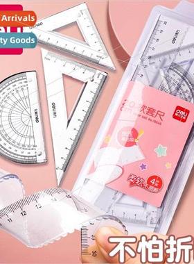 79519 transparent soft ruler straightedge 20 15cm multifunct