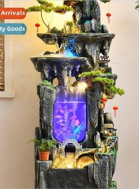 Fountain fountain cycle water features fish tank living room