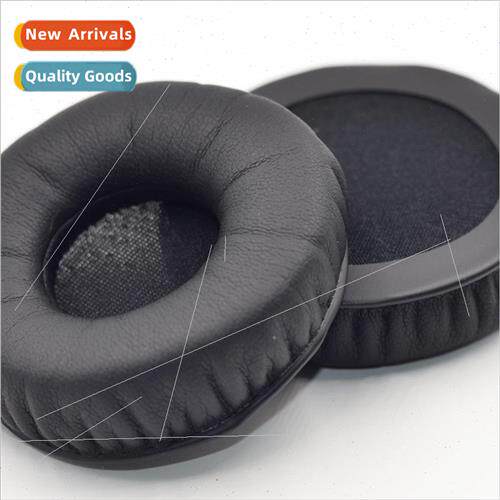 Round 60MM Headphone Cover Ear Cover Protein Headphone Leath