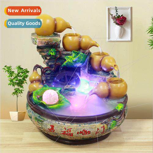 Gourd new five blessings humidifier creative resin crafts li