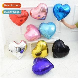 Heart Pentagram Valentines Love Metallic Day Wedding inch